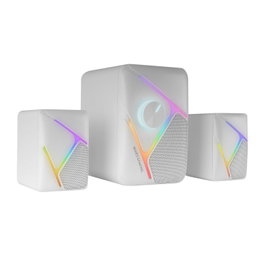 Mars Gaming MS-H21 Altavoces 2.1 35W Bluetooth Blancos